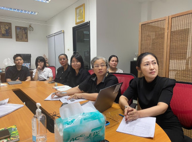 คณะทำงานจัดทำรายงานประจำปีร่วมพิจารณาด้านข้อมูลและความถูกต้องของรายงานกิจการประจำปี2568 ... พารามิเตอร์รูปภาพ 2