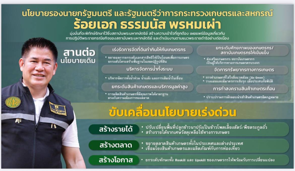 นโยบายรมต
